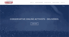 Desktop Screenshot of conservativeconnector.com