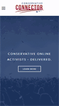Mobile Screenshot of conservativeconnector.com